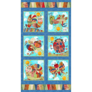 45" Studio E Fabrics Bug Bliss 24" Panel