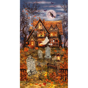 45" Timeless Treasures Haunted