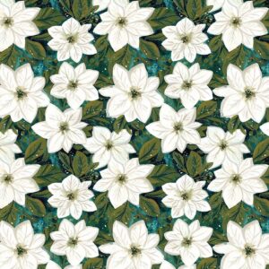45" Dear Stella Nordic Poinsettia