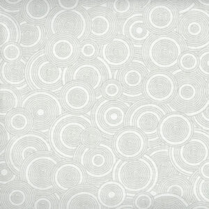 45" Gray On White Print