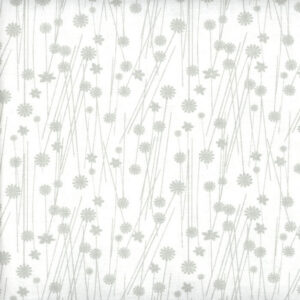 45" Gray On White Print