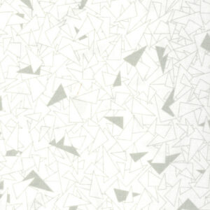 45" Gray On White Print