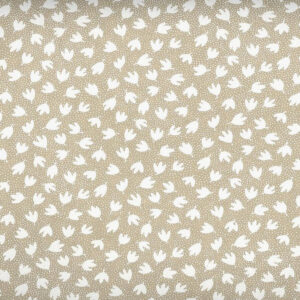 45" White On Teastain Print