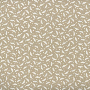 45" White On Teastain Print