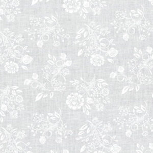 45? White On White Print