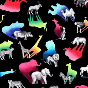 45" Michael Miller Safari Park