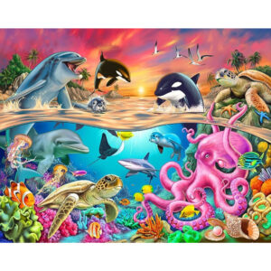 45" Michael Miller Treasure Rove Panel