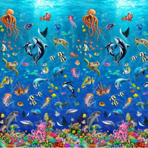 45" Michael Miller Dicovery Cove Border