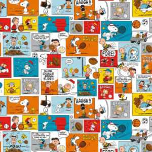 45" Peanuts Sports Comic