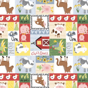 45" Studio E Fabrics Farm-Tastic Friends