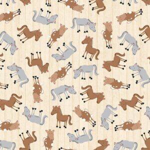 45" Studio E Fabrics Farm-Tastic Friends