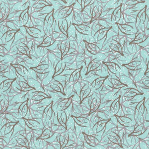 45" Free Spirit Fabric Snowy Weather Flannel