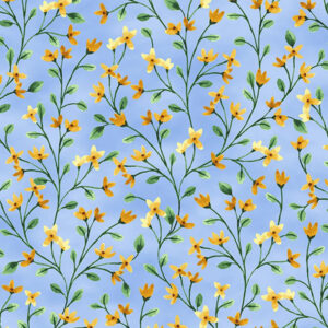 45" Hoffman Fabrics Bountiful and Blue