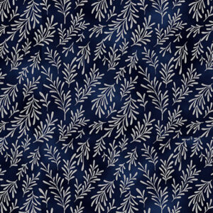 45" Hoffman Fabrics Midnight Perch Metallic