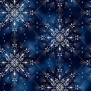 45" Hoffman Fabrics Midnight Perch Metallic
