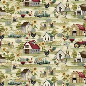 45" Henry Glass Chicken Shack