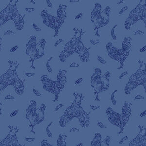 45" Studio E Fabrics The Chicken Club