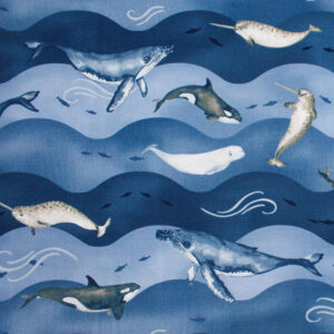 45" Studio E Fabrics Polar Plungers