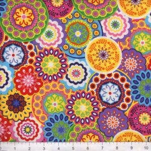 45" Bright Circle Geos Packed