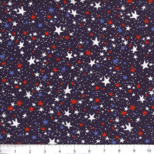 45" Dotted Stars Navy
