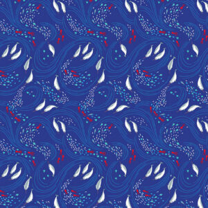 45" Free Spirit Fabric Polar Seas