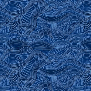 45" Free Spirit Fabric Polar Seas