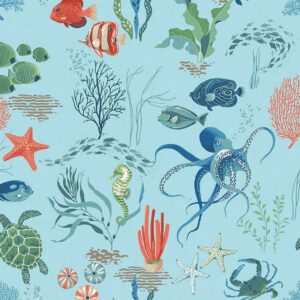 45" Riley Blake Free as the Ocean