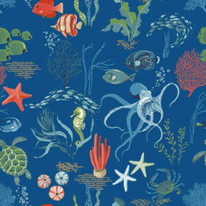 45" Riley Blake Free as the Ocean