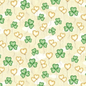 45" Quilting Treasures St. Pat's & Cats
