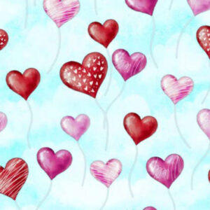 45" Quilting Treasures Sweet Valentine