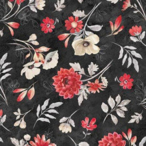 45" Wilmington Prints Scarlet Dreams