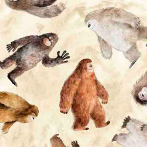 45" Quilting Treasures Bigfoot
