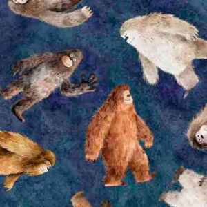 45" Quilting Treasures Bigfoot