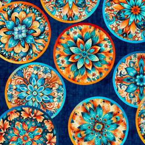 45" Quilting Treasures Oasis