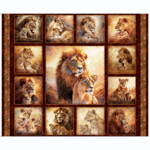45" Quilting Treasures Roar of the Pride Panel