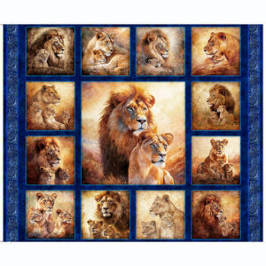 45" Quilting Treasures Roar of the Pride Panel