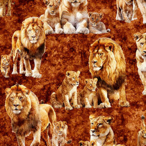 45" Quilting Treasures Roar of the Pride