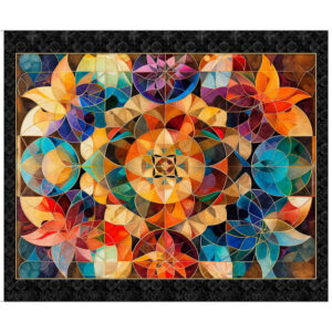 45" Quilting Treasures Solistice Panel