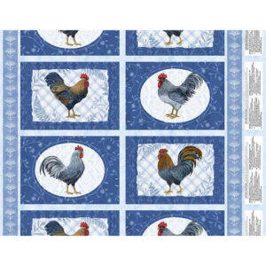 45" Wilmington Prints Country Blue 24" Panel