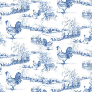 45" Wilmington Prints Country Blue