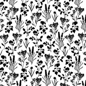 45" Wilmington Prints Shadow Blooms