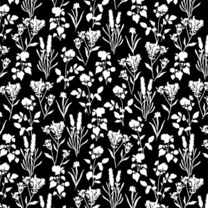 45" Wilmington Prints Shadow Blooms