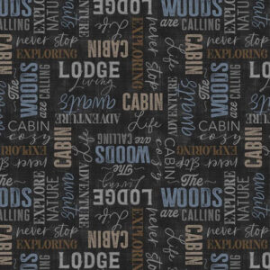 45" Wilmington Prints Timberland Trails