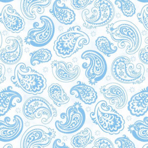 45" Wilmington Prints Blissful Blues