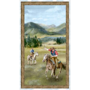 45" Wilmington Prints Riders On The Range