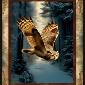 45" Midnight Owl