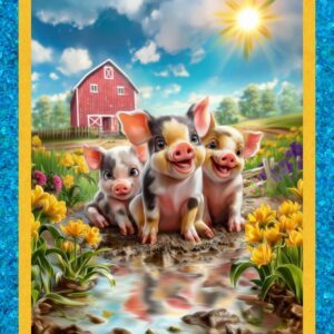 45" Mud Pie Pigs