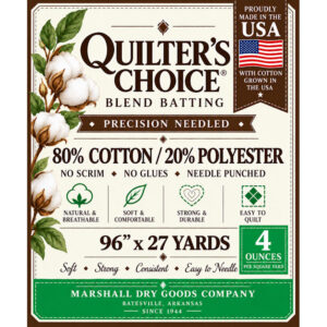 MDG Quilter's Choice Blend Batting 4oz