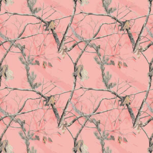 60" Real Tree Camouflage Pink Twill